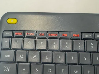 Logitech k400 Plus Action Buttons
