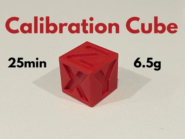 Calibration Cube - XYZ Axis