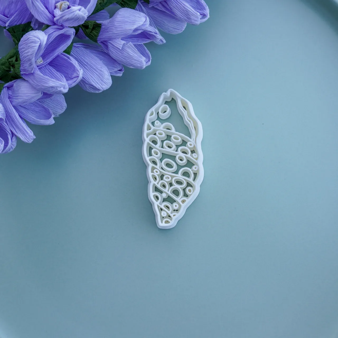 Polymer Clay Cutter Shell For Earrings Necklaces view 2