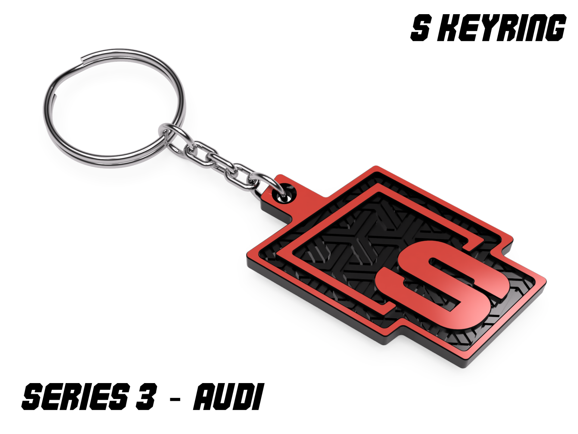 Audi S Keyring