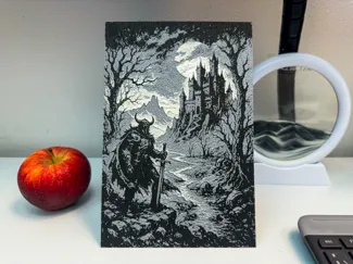 Wandering Knight - HueForge artwork