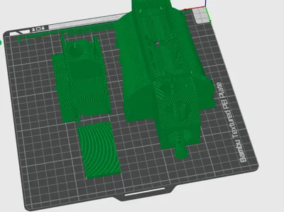 Laser accessory for measuring tbg on the ground