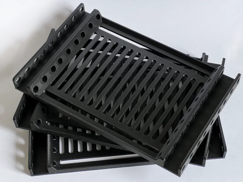 3U Side Panel Vented (With and Without cable slot)