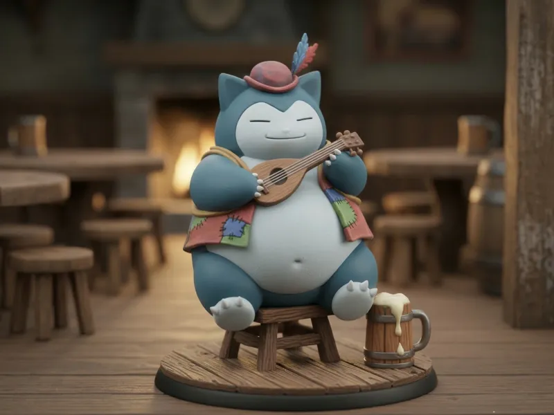 Snorlax Tavern Bard
