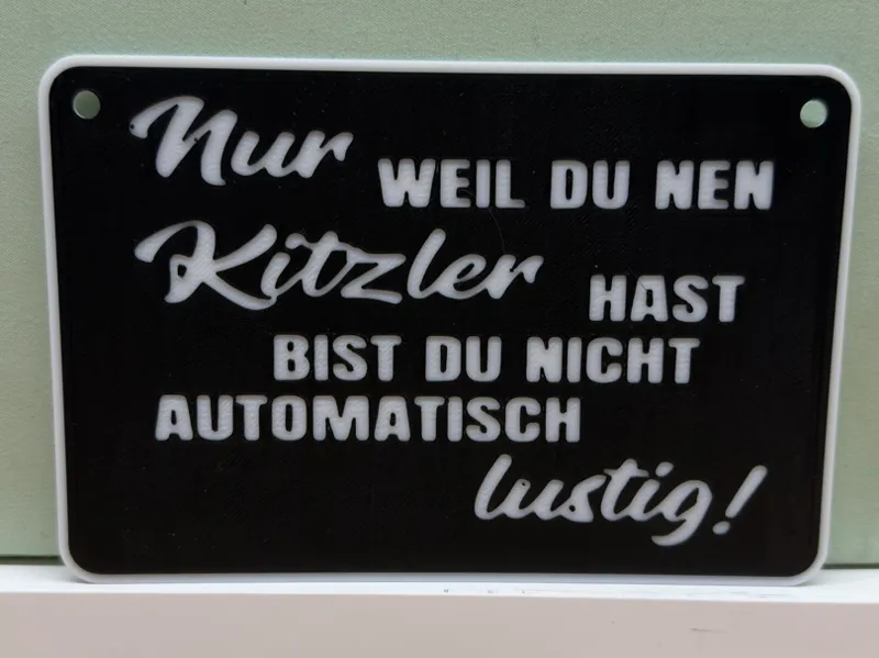 Sprüche Schild