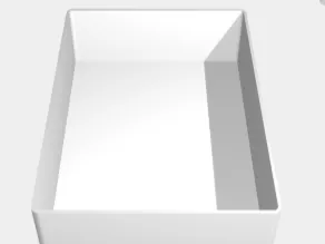 Trading Card Bin 40mm tall