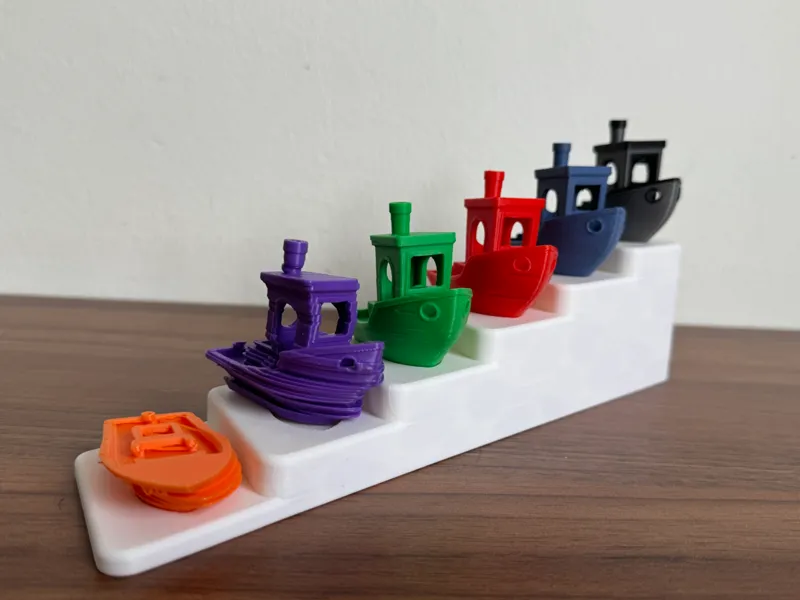 Benchy progress Trough the Years