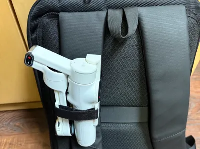 Insta360 Flow2 Backpack Mount Velcro + Peak Design