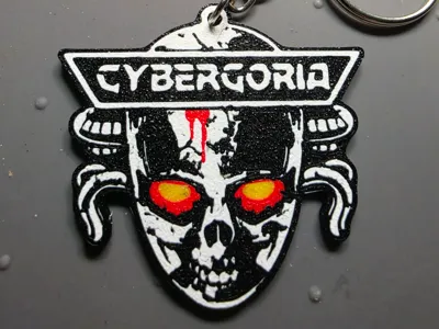 HHN 35 Cybergoria Keychain