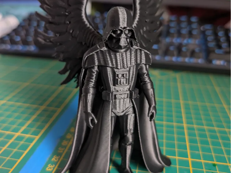 Weihnachtsengel "Darth Vader" Art