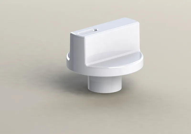 Vehicle AC Control Knob D-Shaped Shaft