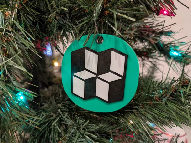 Maker World Christmas Tree Ornament