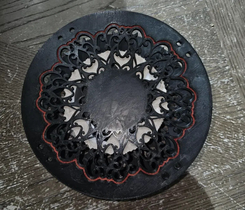 Decorative/Weighted Spool with Adaptors