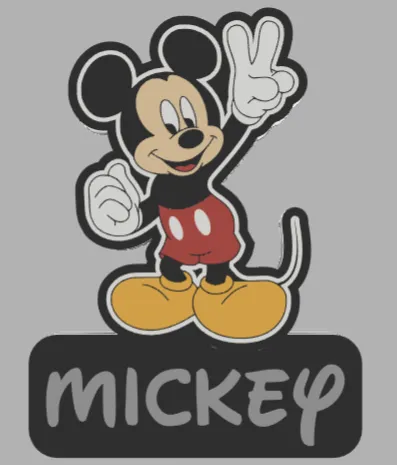 Mickey Mouse lightbox