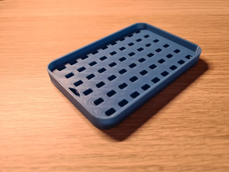 vaschetta con griglia porta saponetta
