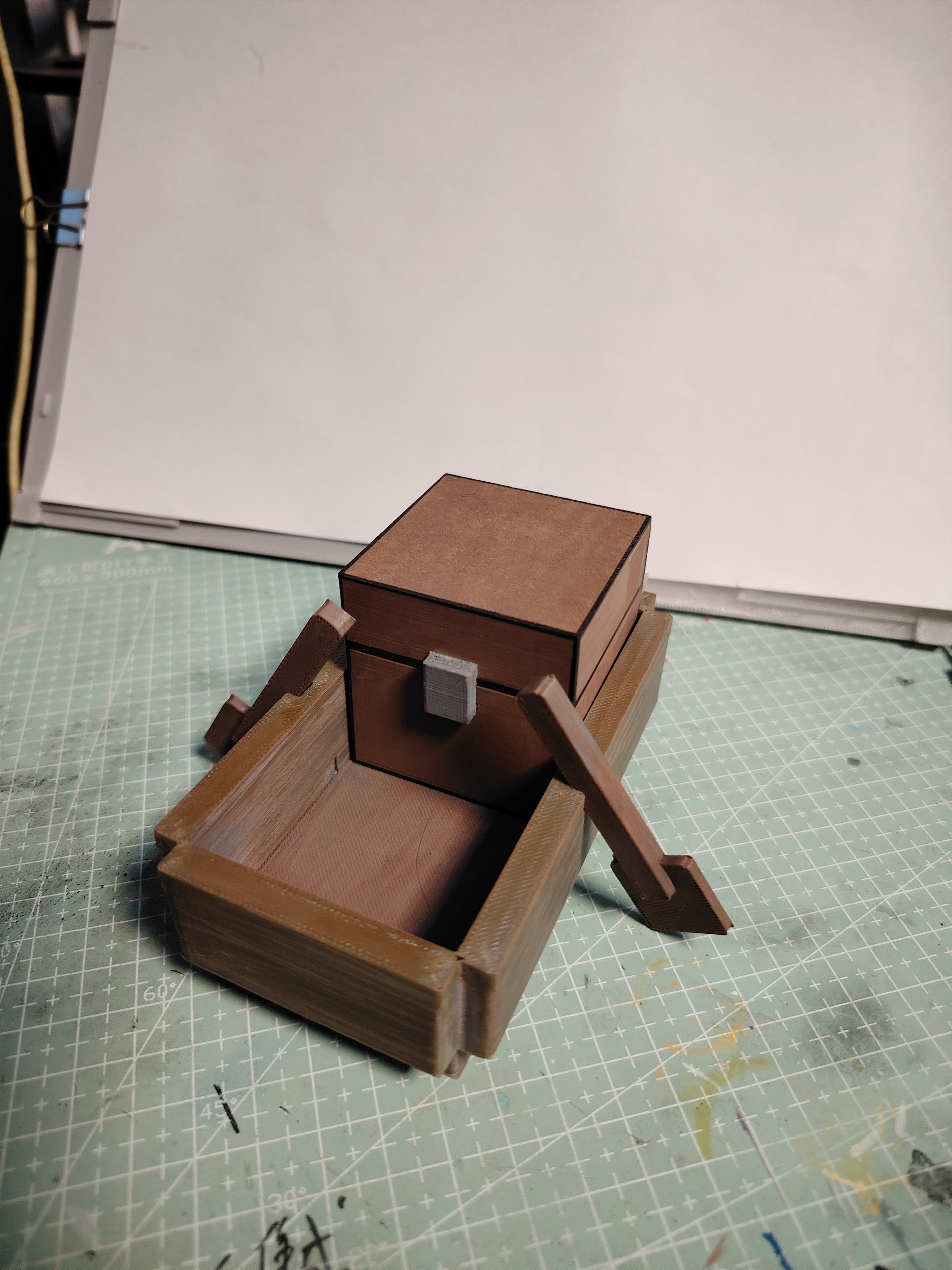 Miniatura 2 do modelo 3D 【我的世界】船 1:10
