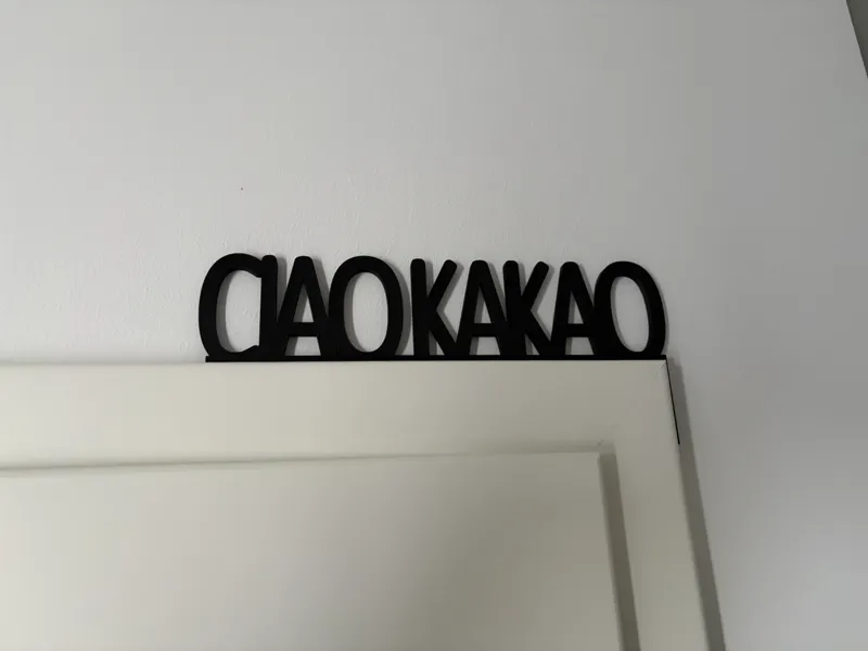 Ciao Kakao Aufsteller