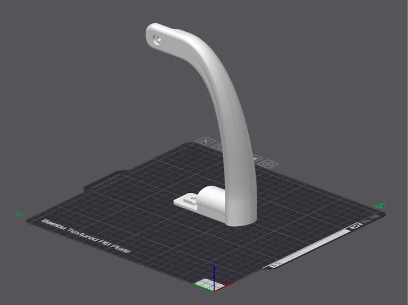 Artic refridgerator handle
