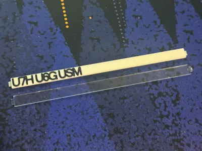 Network keystone panel label