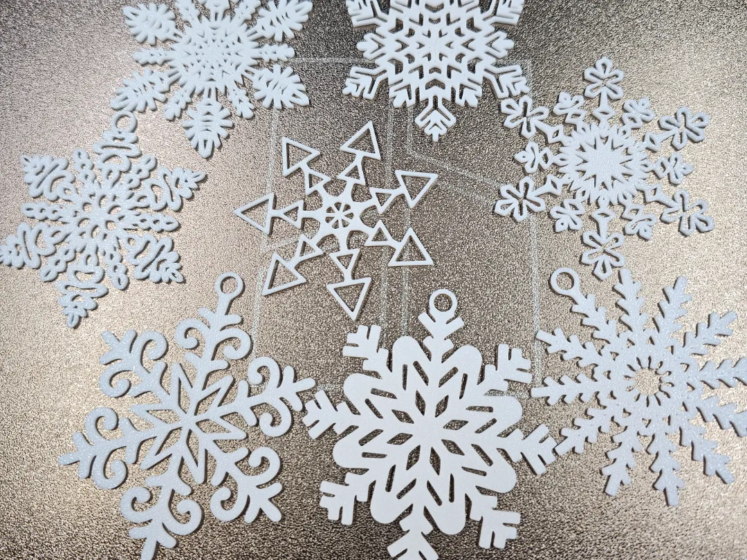 snowflakes v2 by LT_Designs MakerWorld: Download Free 3D Models