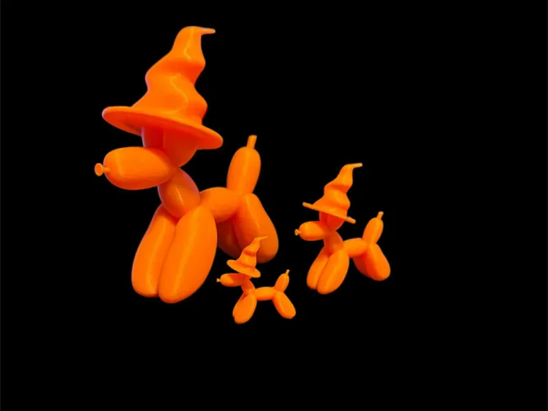 Halloween balloon dog