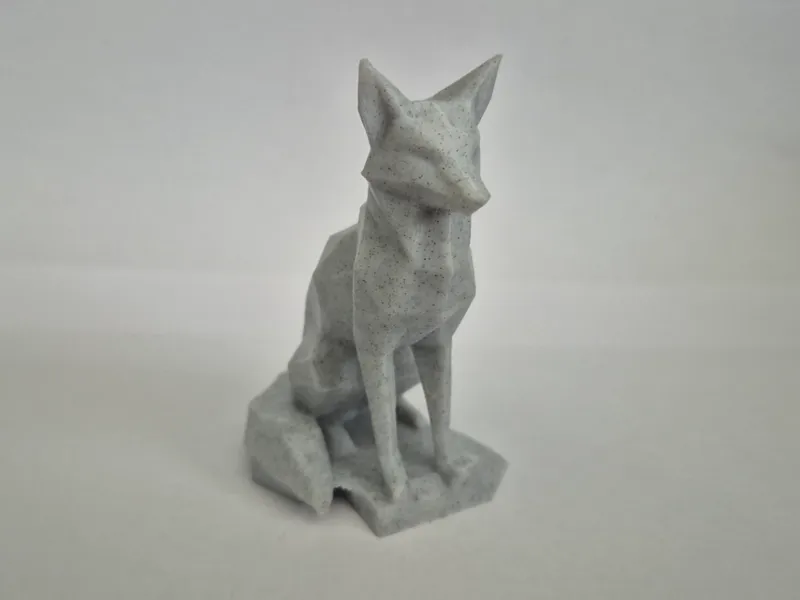 Low poly fox