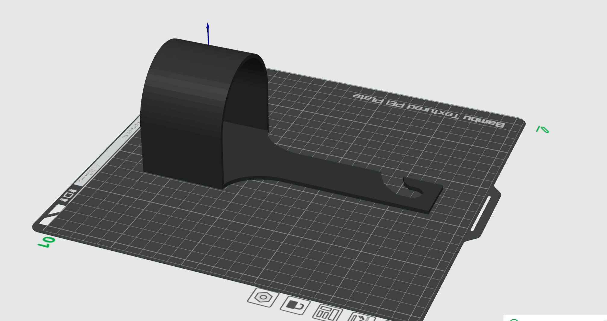 Miniatura 2 do modelo 3D headrest cup holder