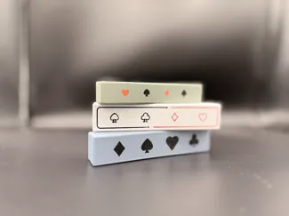 Magnetischhe Pokerwürfel Box