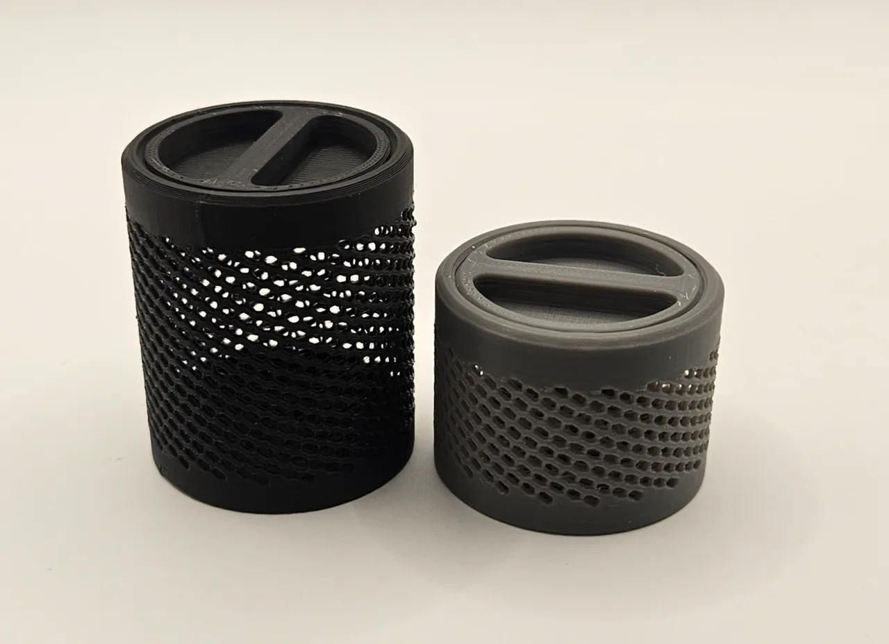 Small desiccant bead canisters view 2