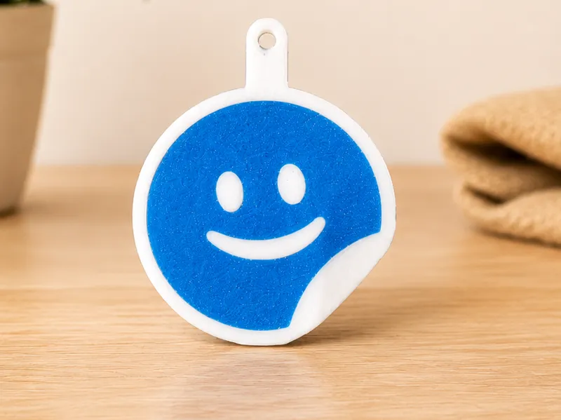 Smiley Keychain – Easy 2 Color Print 