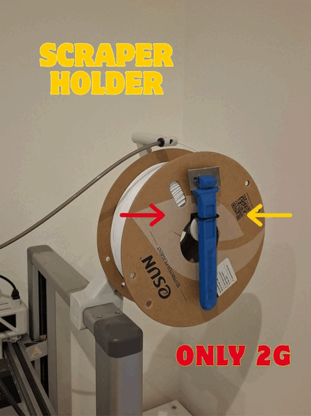 Bambu Lab A1 / A1 Mini Scraper Holder 