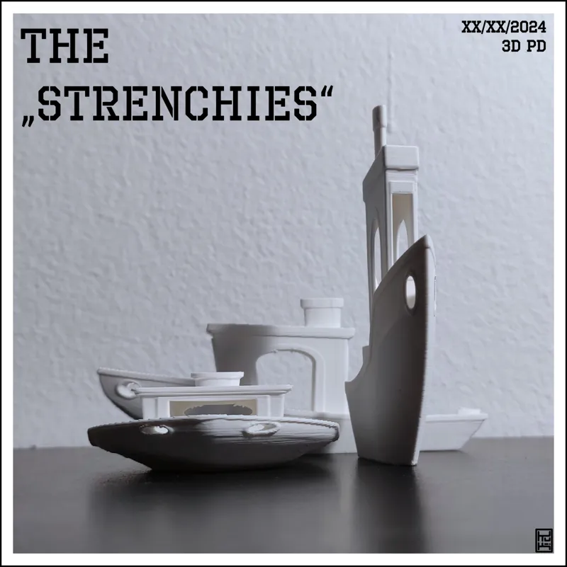"The Strenchies", a stretched #3DBenchy collection, wide, long and tall Benchy