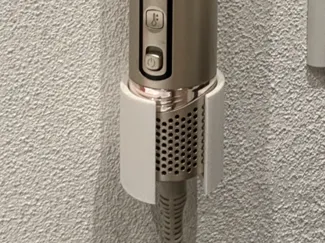 Hairdryer wall mount