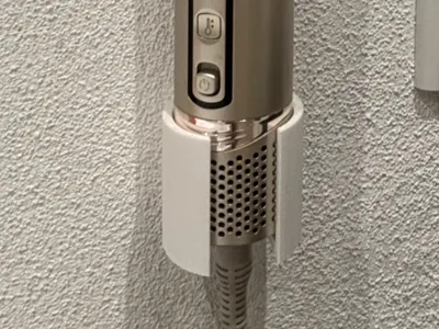 Hairdryer wall mount