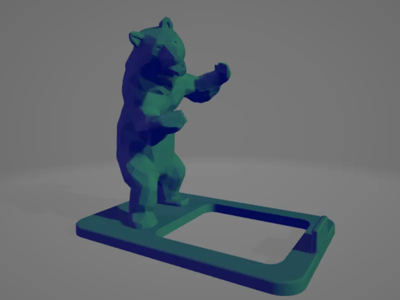 phone holder bear