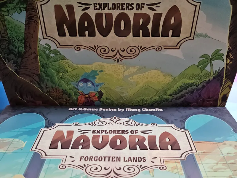 Explorers of Navoria /w Explansion&Deluxe&Sleeves
