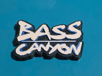 Bass Canyon Kandi Bead