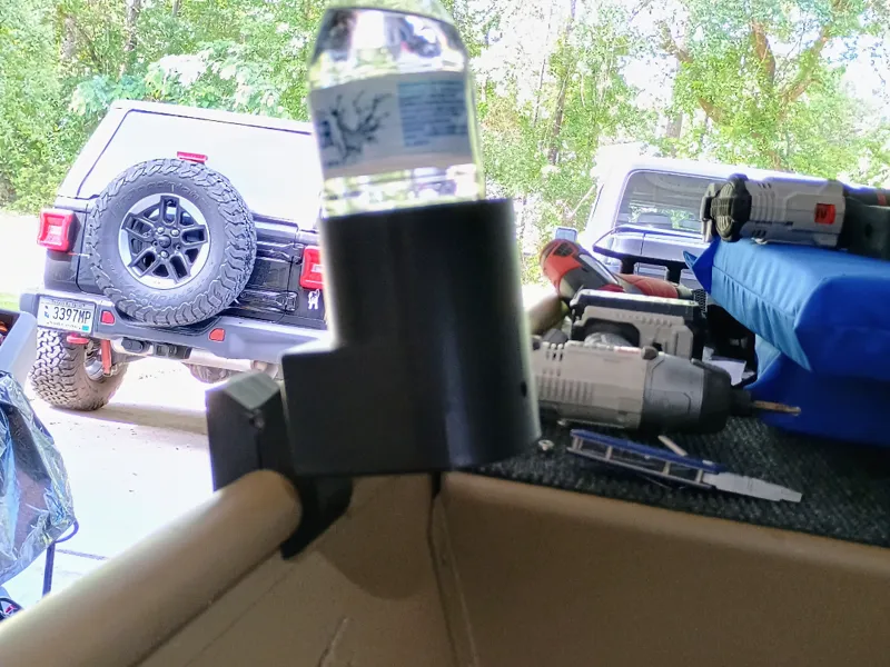 Cup Holder for Jon Boat Clamp