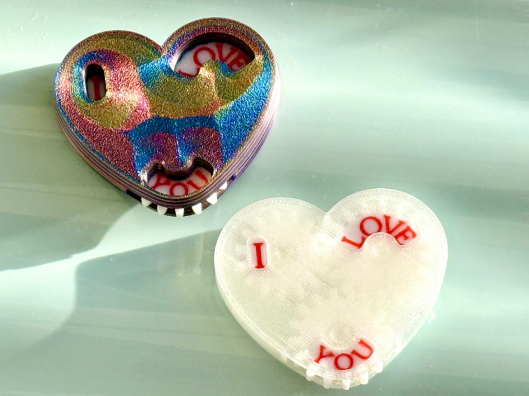 Hearts & Gears - “I Love You” Fidget Toy