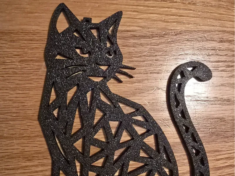 Halloween Cat Hanging