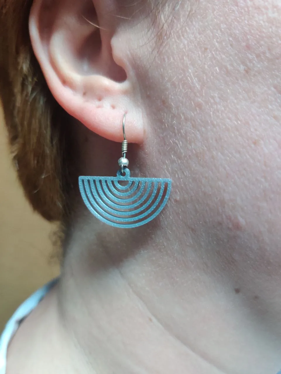 Quiet Geometry – Arc Earrings view 3