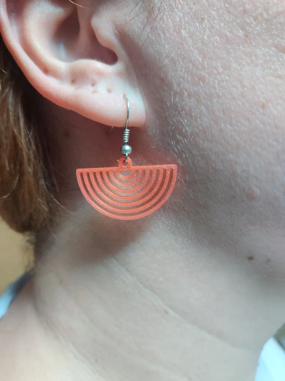 Quiet Geometry – Arc Earrings view 4