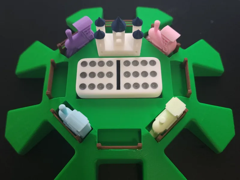 Mexican Train / Castle Centerpiece