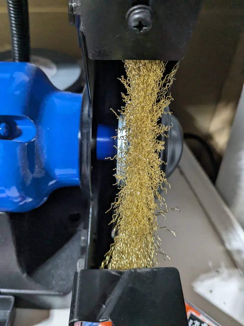 Bench grinder spacer