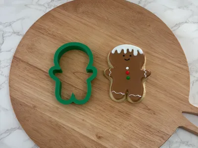 Christmas Gingerbread Cookie Cutter - Firm Design