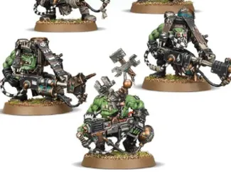 5 Flamethrower Orks