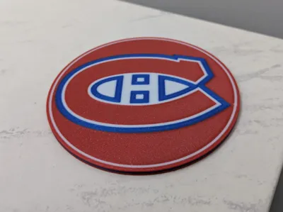 Montreal Canadiens Coaster - Thin 3mm