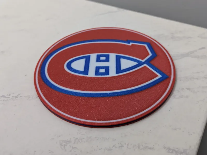 Montreal Canadiens Coaster - Thin 3mm