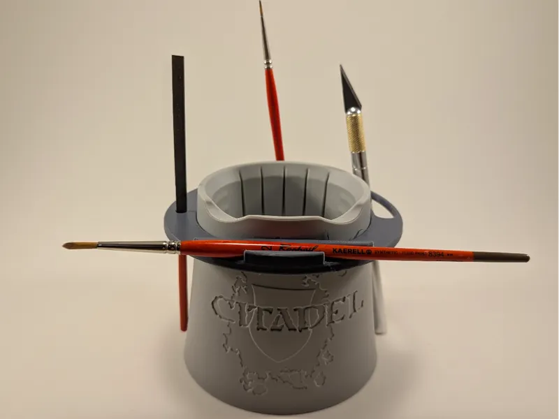 Citadel Water Pot Brush Holder