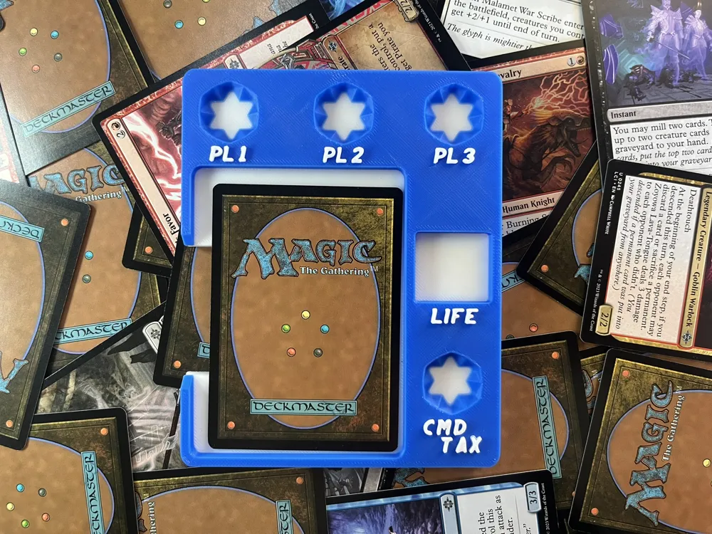 MTG Commander Tray - Free 3D Print Model - MakerWorld